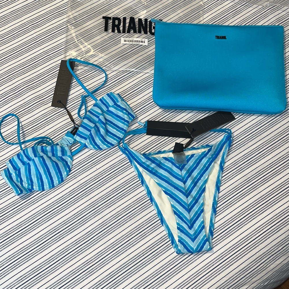 Triangle Mala Sour Stripe bikini set